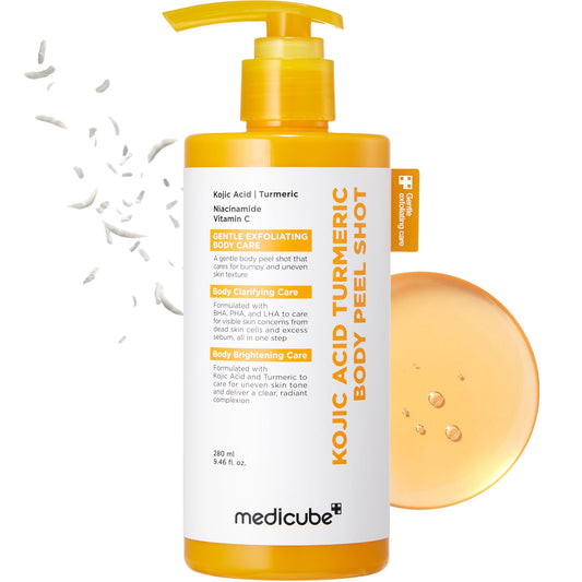 Kojic Acid Turmeric Body Peel Shot - medicube.us