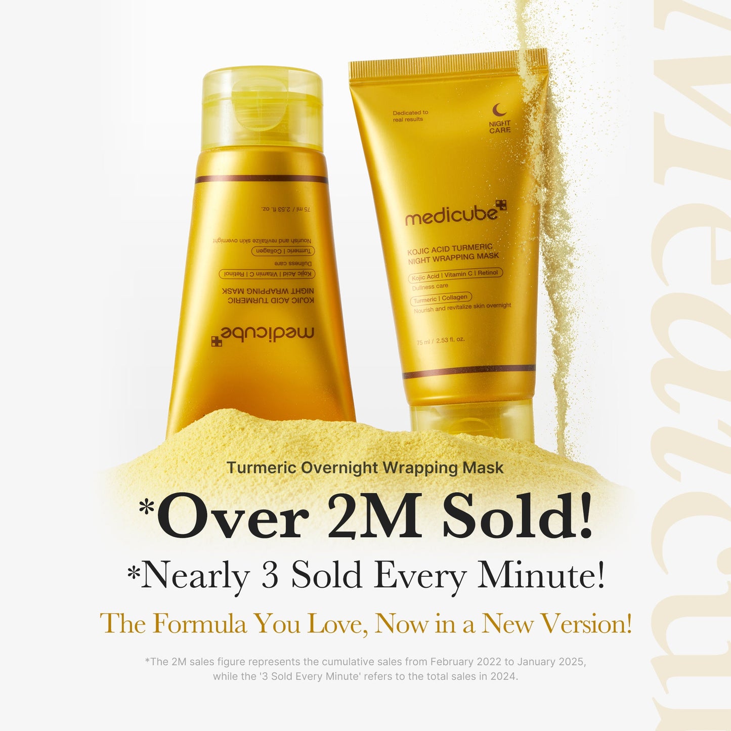 Kojic Acid Turmeric Overnight Wrapping Mask - medicube.us