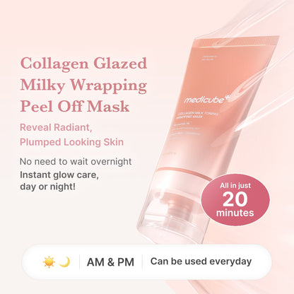 Collagen Milky Glow Daytime Wrapping Mask - medicube.us