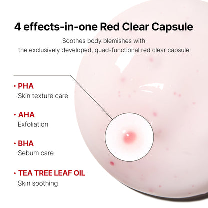 Red Clear Capsule Body Lotion - medicube.us