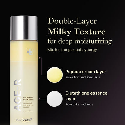 [GIFT] AGE-R Glutathione Glow Milk Toner - medicube.us
