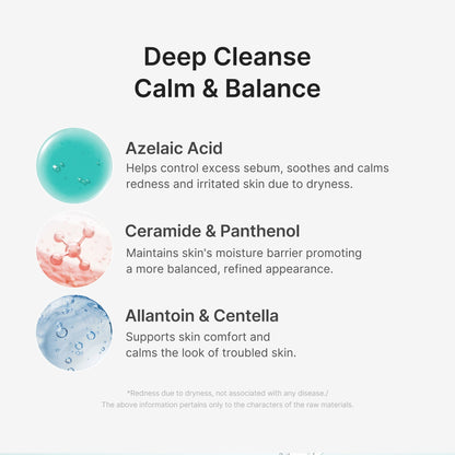 Red Succinic Acid Foam Cleanser