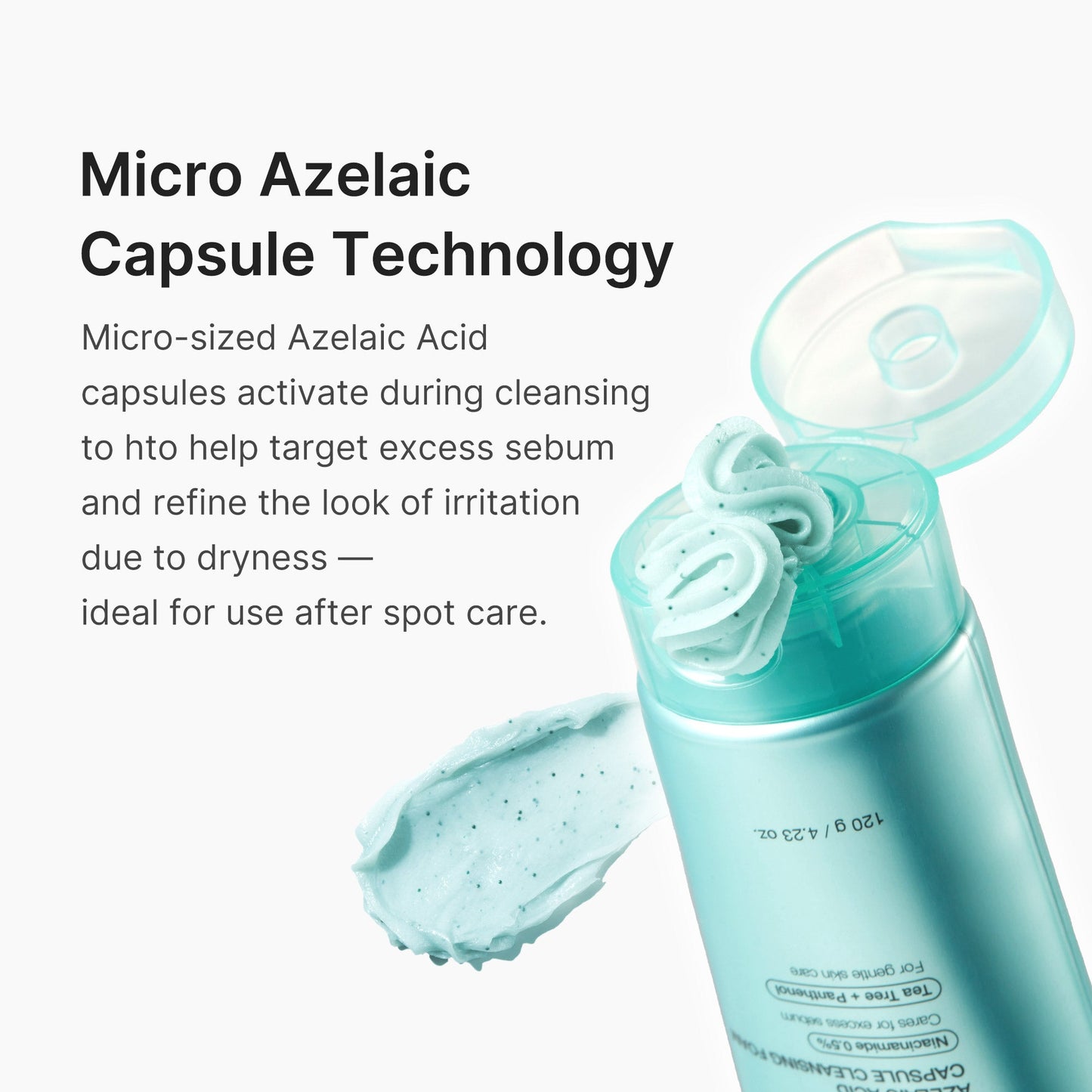 Azelaic Acid Capsule Foam Cleanser - medicube.us