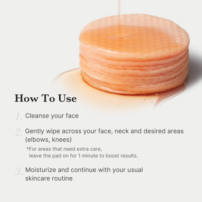 Red Succinic Acid Panthenol Pad