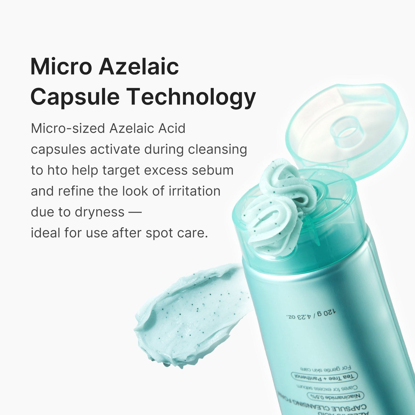 Red Succinic Acid Foam Cleanser