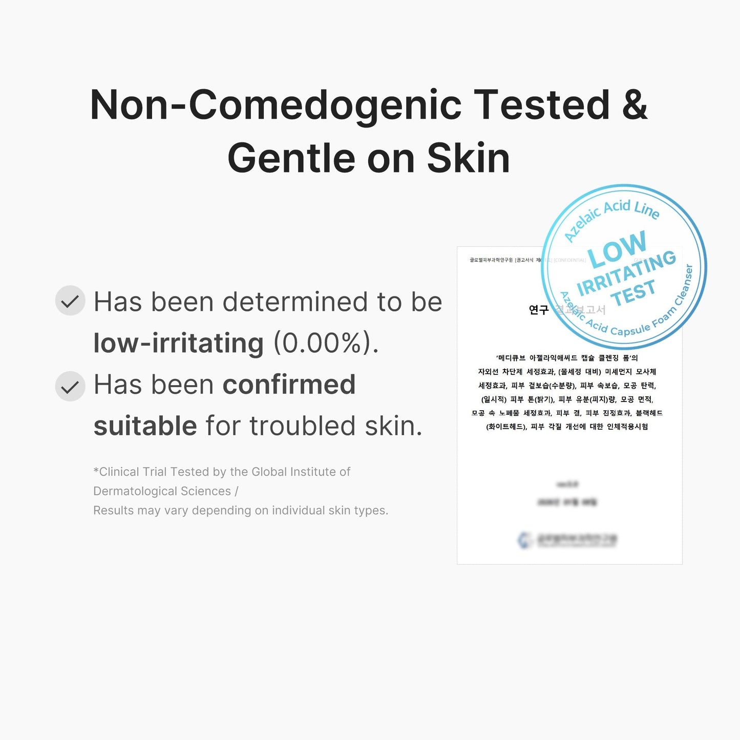 Red Succinic Acid Foam Cleanser