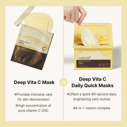 [GIFT] Deep Vita C Daily Quick Masks - medicube.us
