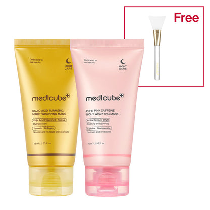 PDRN Pink Caffeine Night Wrapping Mask