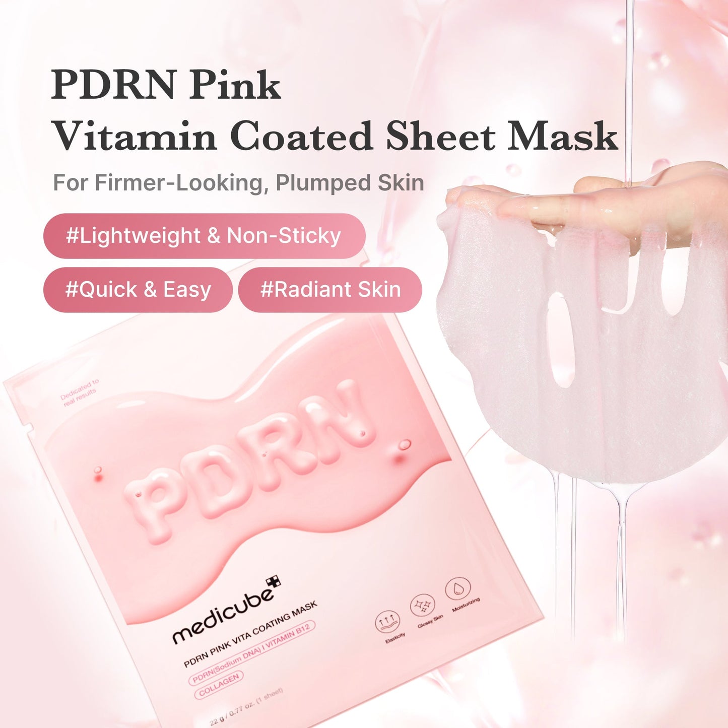 PDRN Pink Glow Home Aesthetic Set