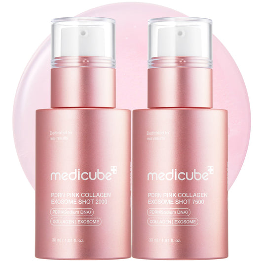 PDRN Pink Collagen Exosome Shot - medicube.us