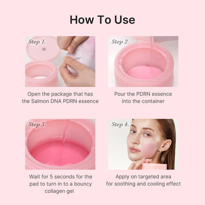 PDRN Pink Collagen Gel Toner Pad - medicube.us