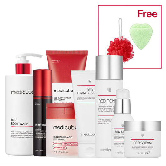 Red Line Ultimate Face & Body Care Set - medicube.us
